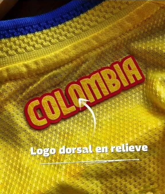 Vista 2 de TRV02T Camiseta Super Fan Colombia 2026 - TALLA: DAMA L